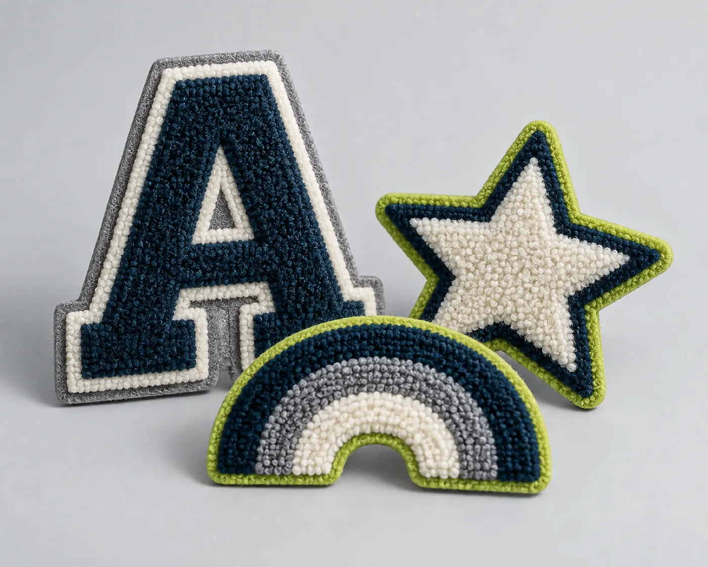 Chenille Patches — illustrative design concept