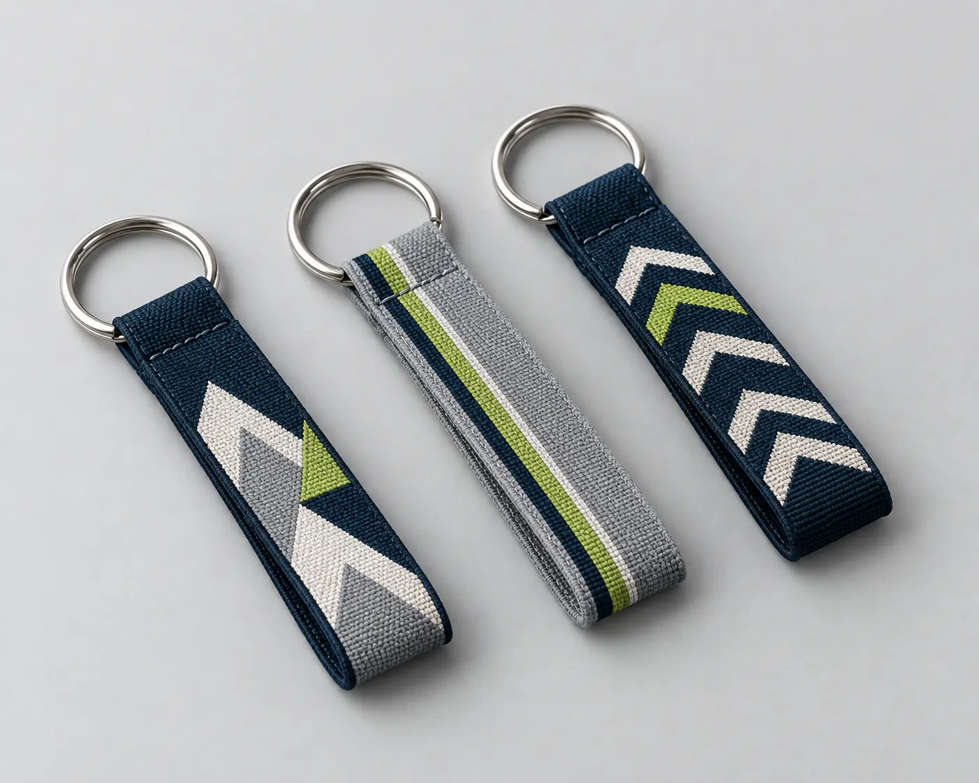 Woven Keychains — illustrative design concept