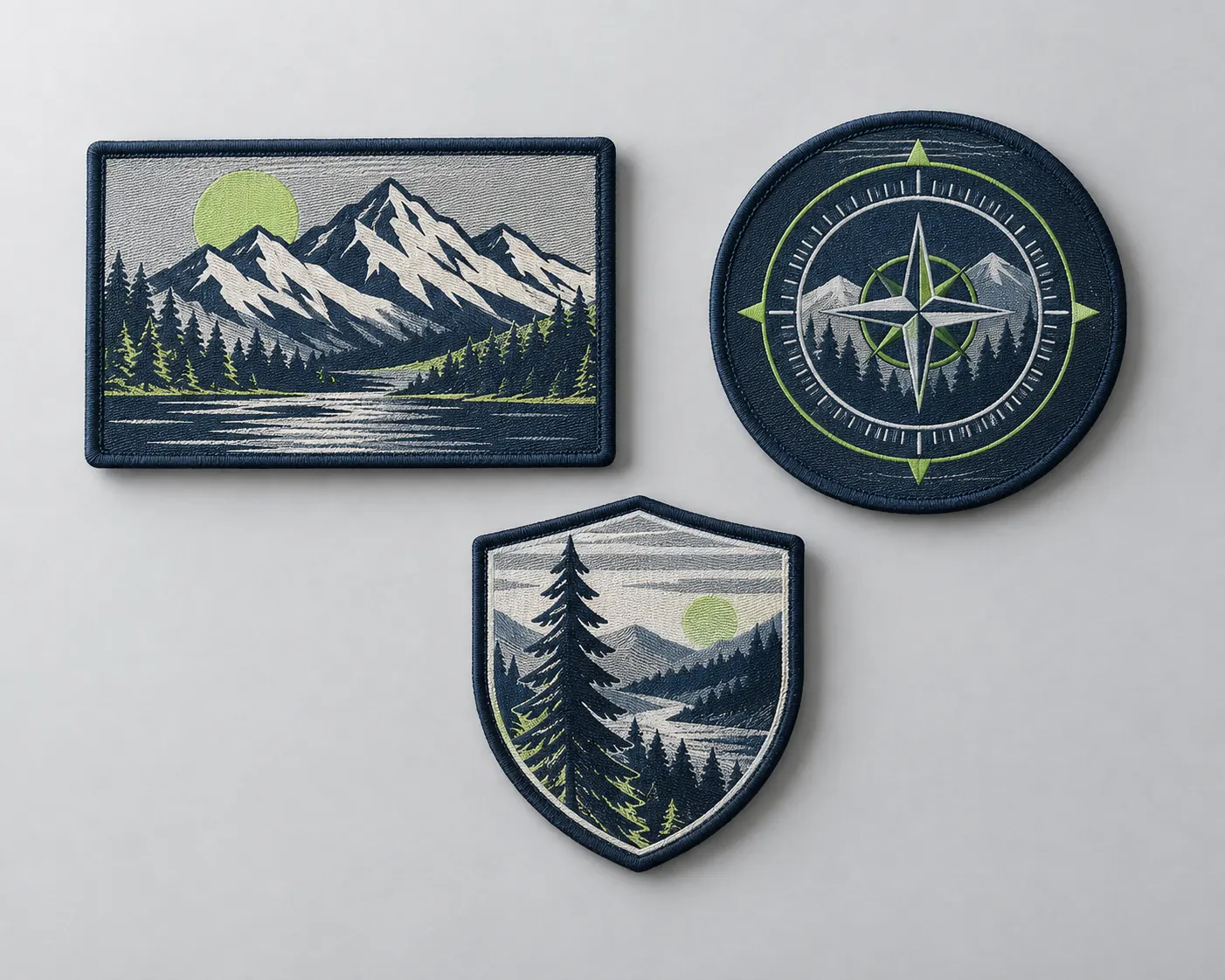 Woven Patches — illustrative design concept